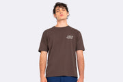 Loreak Mendian Ramo T-Shirt Dark Chocolate